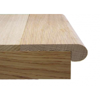Oak Stair Nosing for 10mm Wood Floors Oak Stair Nosing for 10mm Wood Floors