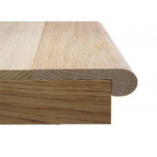 Oak Stair Nosing for 10mm Wood Floors Oak Stair Nosing for 10mm Wood Floors