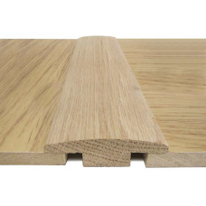 Coloured Oak Threshold Section for 7mm Wood Floors Coloured Oak Threshold Section for 7mm Wood Floors