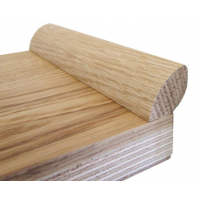 Oak Quadrant Beading - 2700mm x 19mm x 19mm Oak Quadrant Beading - 2700mm x 19mm x 19mm
